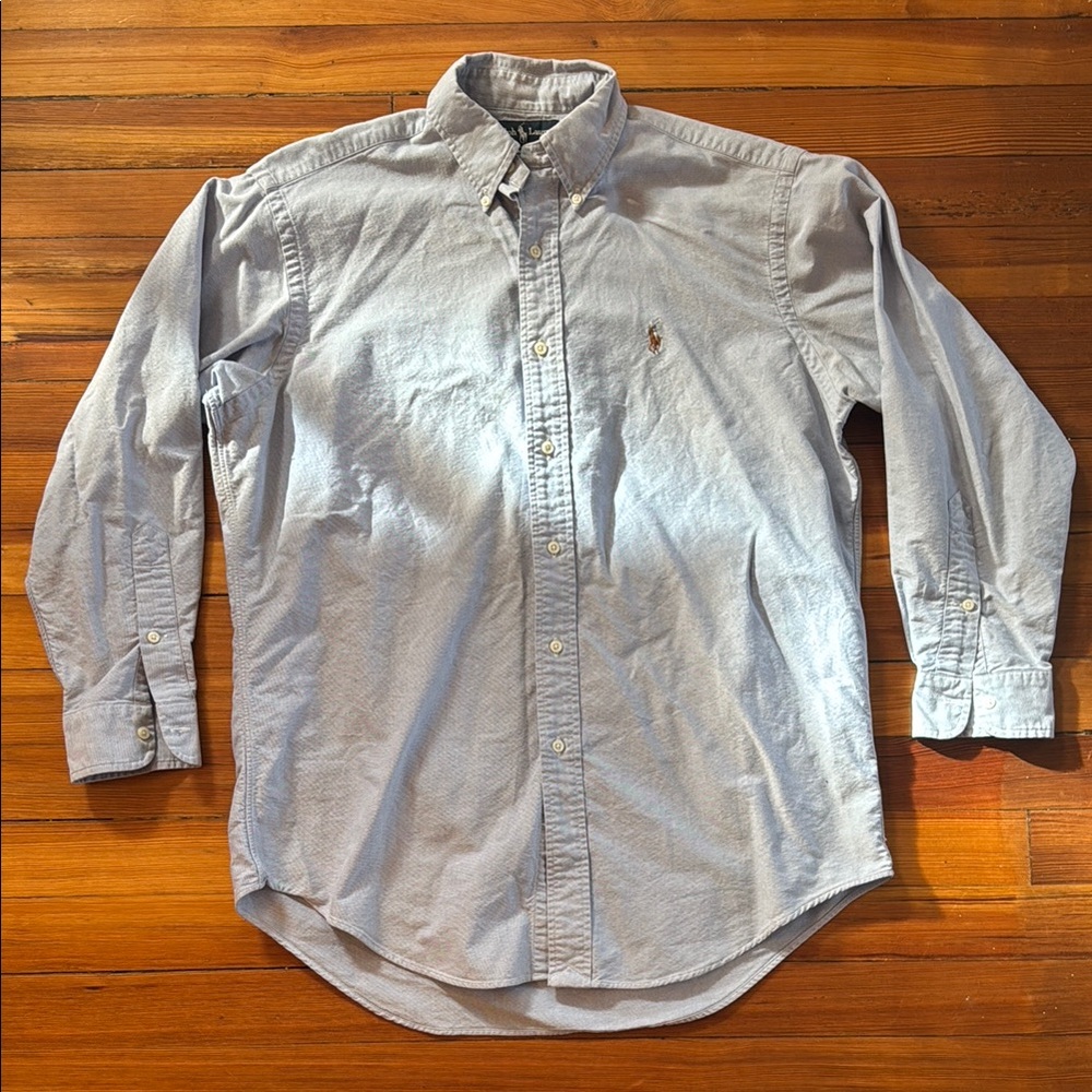 Polo by Ralph Lauren Men's Light Blue Shirt